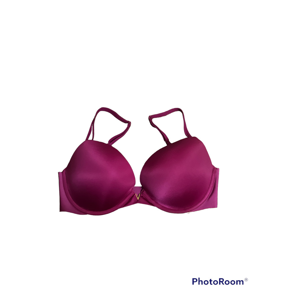 Victoria's Secret Purple Push Up Bra 32D